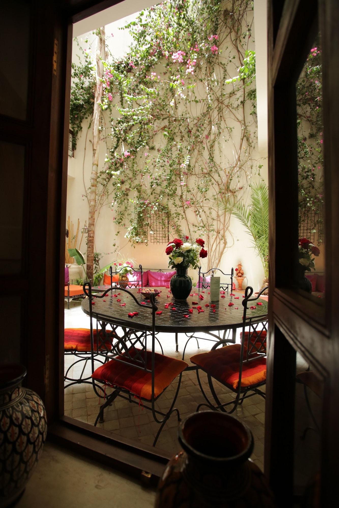 Riad White Flowers Marrakesch Exterior foto
