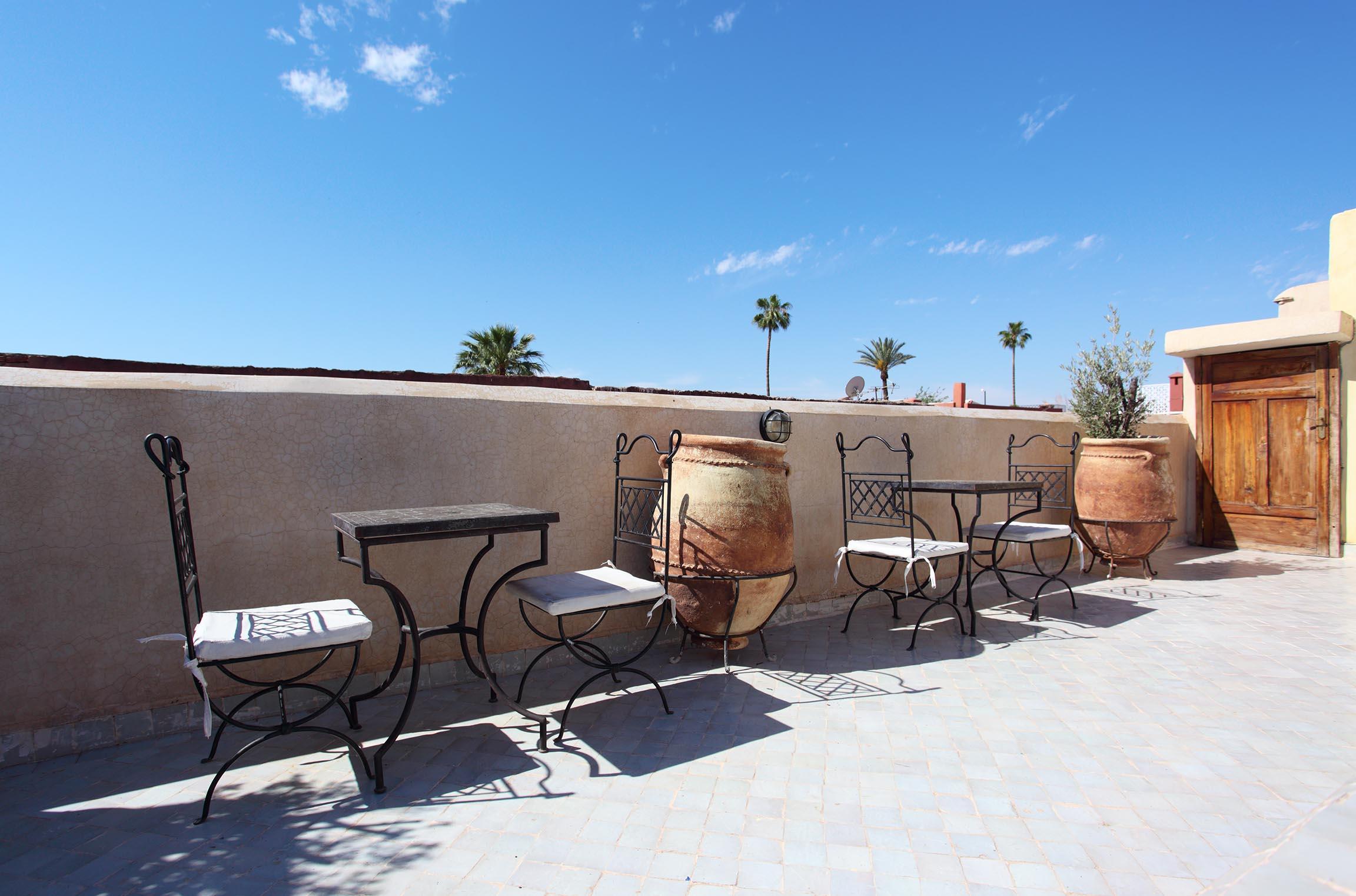 Riad White Flowers Marrakesch Exterior foto