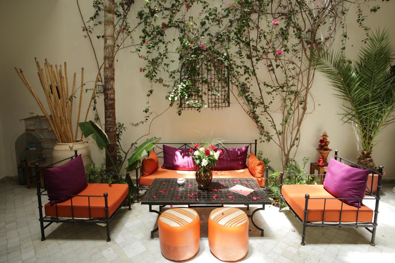 Riad White Flowers Marrakesch Exterior foto